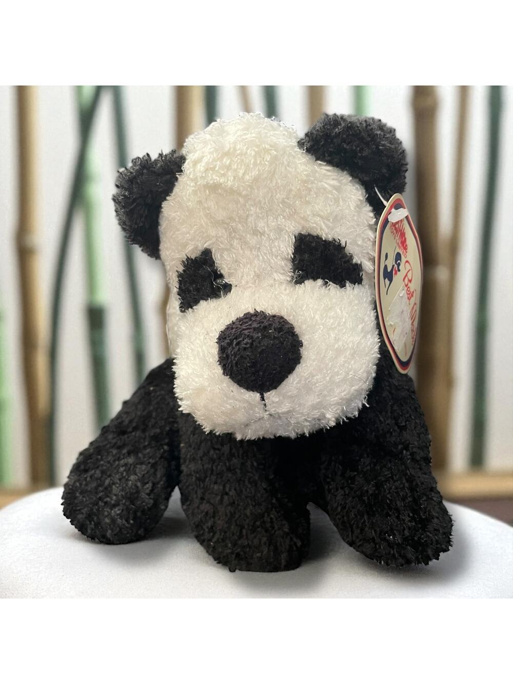 Best Made Toys Plush Panda Bear Stuffed Animal Black White Nursery Baby Gift 9"
